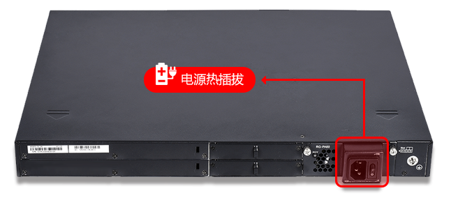 电源冗余，保障业务安全稳定